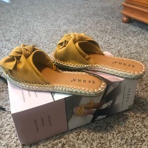Mustard slip on’s
